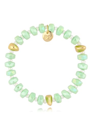 Bransoletka z zielonymi kryształkami Clear Sky BCY0069