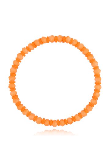 Bransoletka z pomarańczowymi kryształkami Roche BTW2042