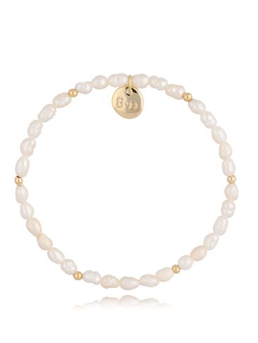 Bransoletka z białymi perłami Shireen BPE0064