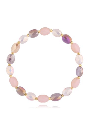 Bransoletka z różowymi kryształkami Togue BCY0057