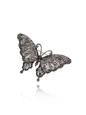 Broszka ze srebrnym motylem Silver Butterfly BRSS0115