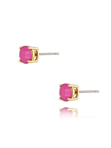 Kolczyki z różowymi kryształkami Pure KRG0865