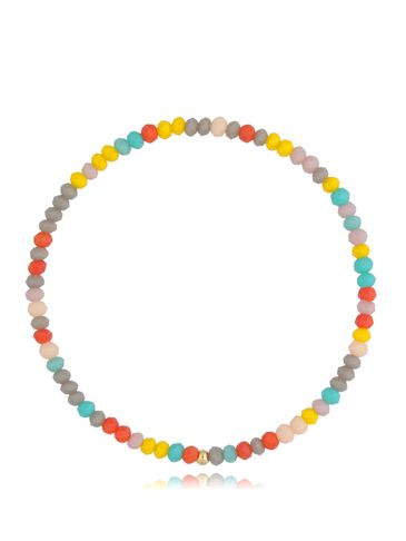 Bransoletka z kolorowymi kryształkami Basic Cristals BTW1475