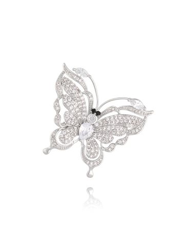 Broszka srebrna z motylem Ice Butterfly BRSS0231