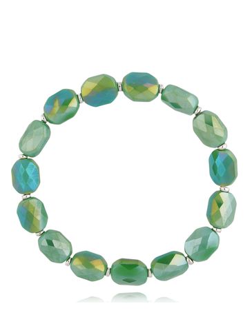 Bransoletka z zielonymi kryształkami Togue BCY0140