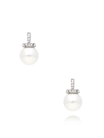 Kolczyki srebrne z perłami Vienna KPE0118