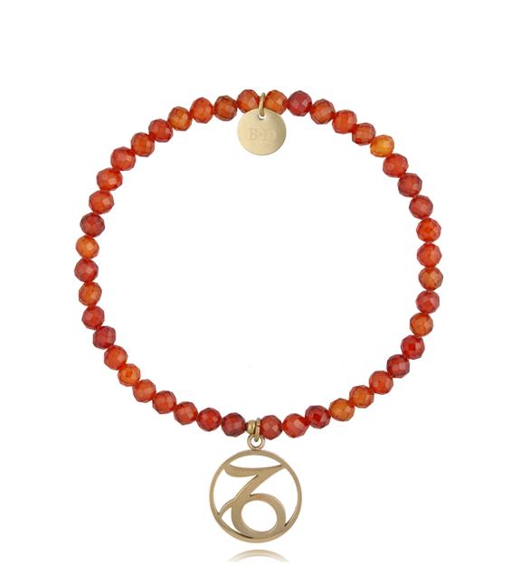 Bransoletka ze znakiem zodiaku Koziorożec BSC1143