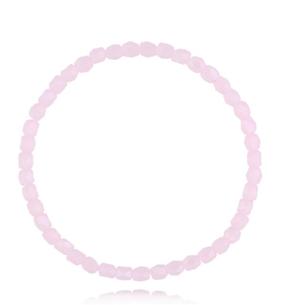 Bransoletka z kryształkami różowa Natalie BCY0197