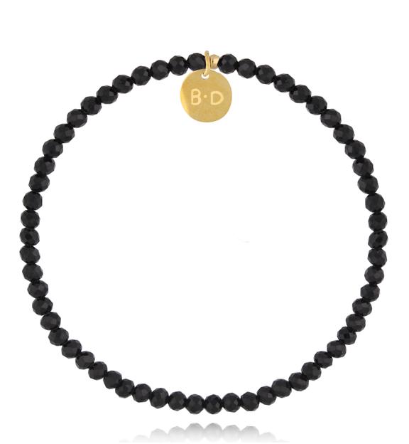 Bransoletka z czarnymi turmalinami Basic BTW2904