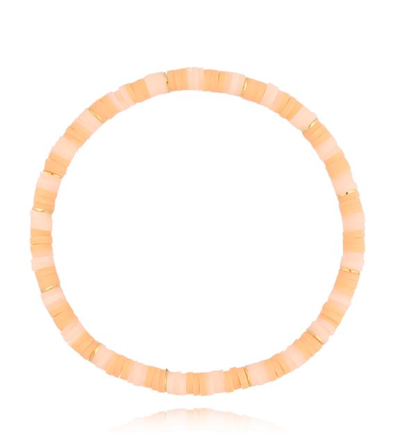 Bransoletka brzoskwiniowa Bibiana BSH0050