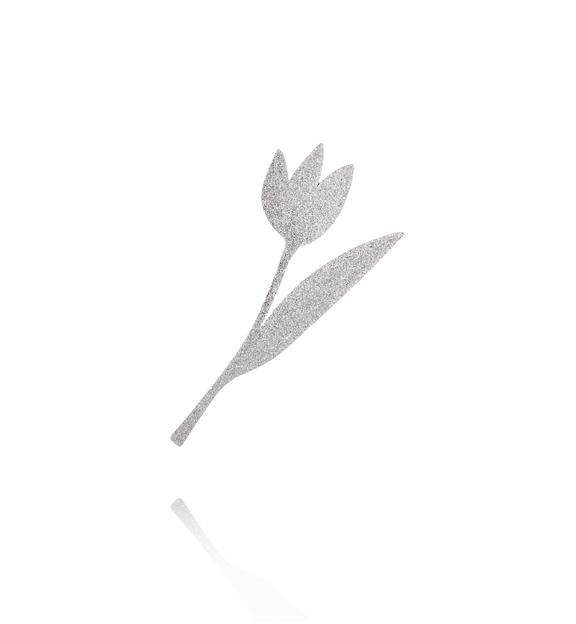 Broszka z tulipanem srebrna BRSA0007
