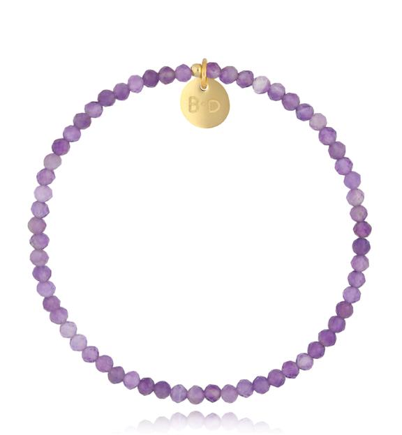 Bransoletka z ametystami Basic BTW1570