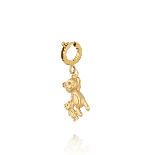 Charms złoty z dwoma misiami CHA0116