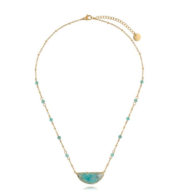 Naszyjnik z amazonitami Oaklei NSC0317