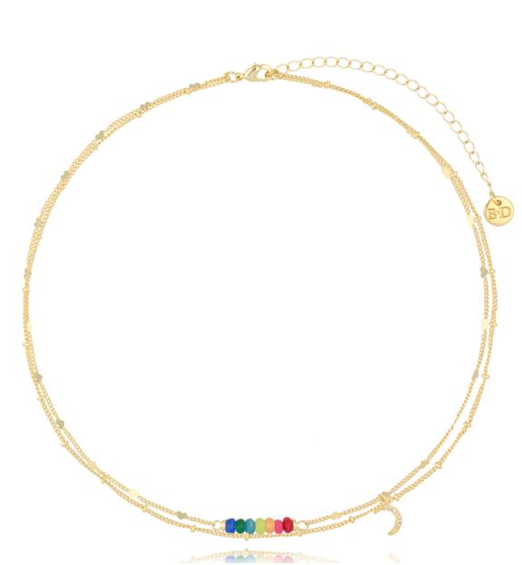 Naszyjnik multicolor Fayola NSC0345