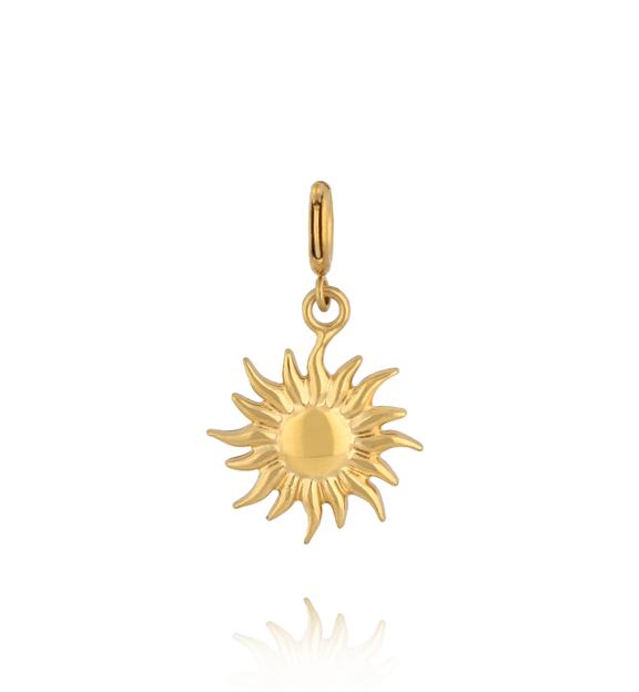 Charms złote słońce CHA0260