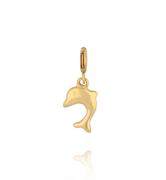 Charms złoty delfin CHA0274