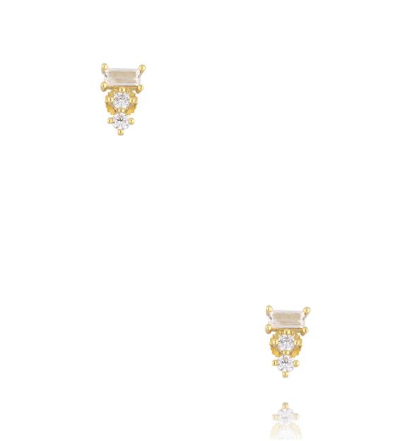 Kolczyki wkrętki z kryształkami KSS2248