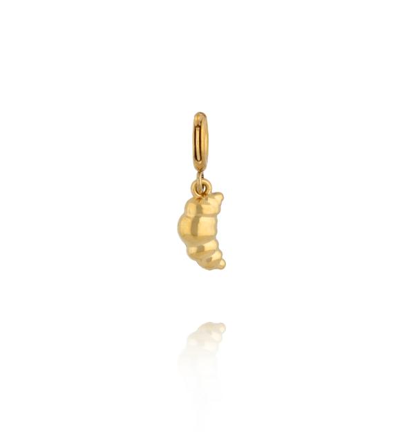 Charms złoty rogalik maślany CHA0269