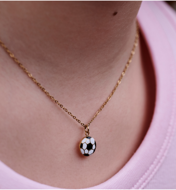 Naszyjnik z zawieszką piłki NSY0818