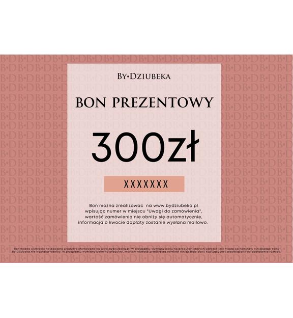 Bon Prezentowy 300 zł online do wydruku BON300