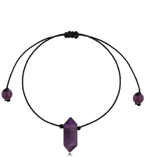 Bransoletka z ametystem Traveller BPA0186