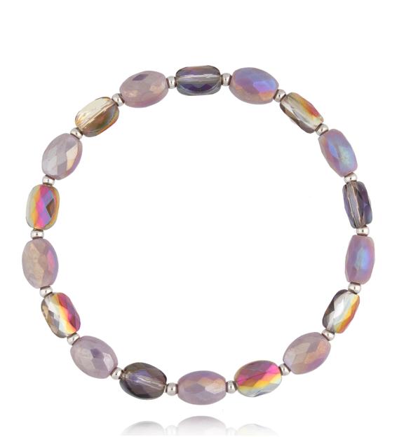 Bransoletka z szarymi kryształkami Togue BCY0246