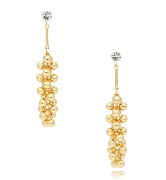 Kolczyki złote z kulkami Pinamar KRG0979