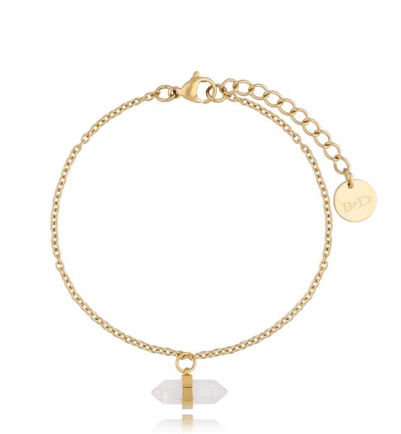 Bransoletka z kryształem górskim Shelly BLB0157