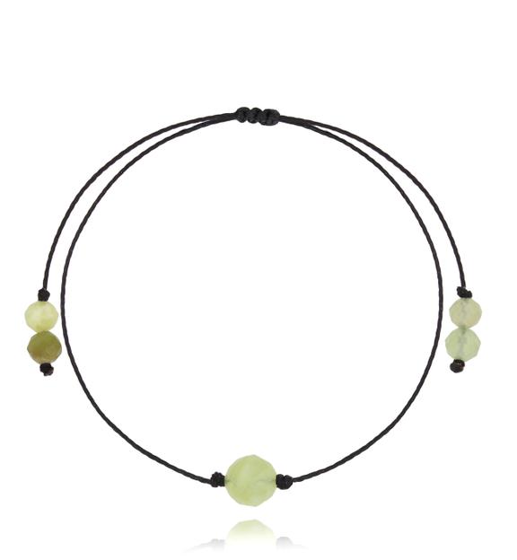 Bransoletka z zielonym opalem Birthstones BGL0748