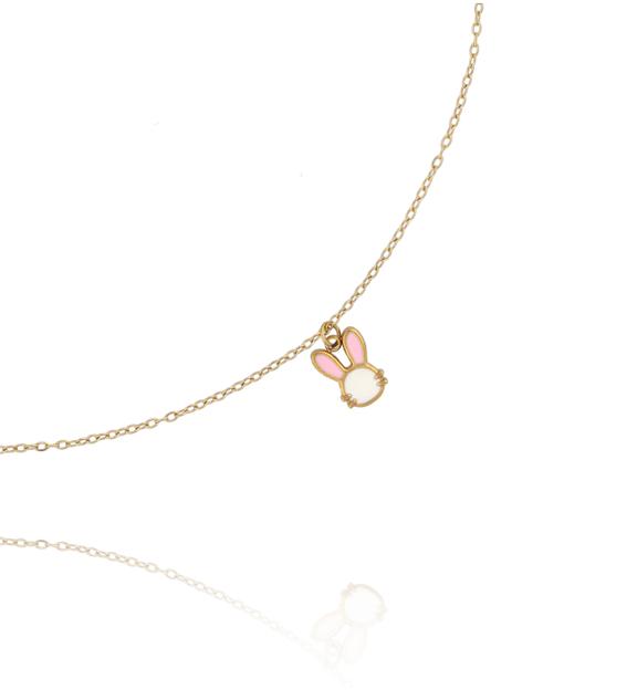 Naszyjnik z zawieszką króliczka NSY0817