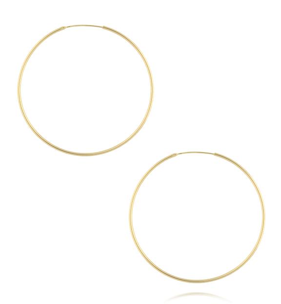 Kolczyki koła złote KCA0188