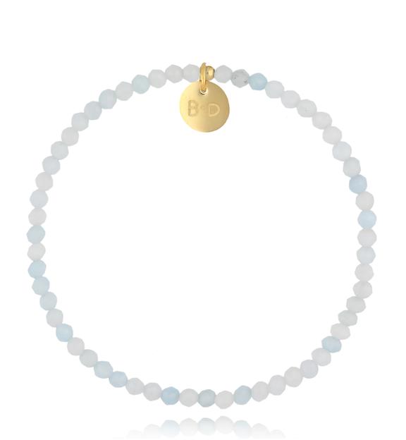 Bransoletka z akwamarynami Basic BTW1572