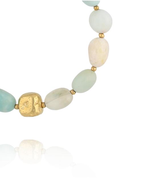 Bransoletka z amazonitu BPA0581