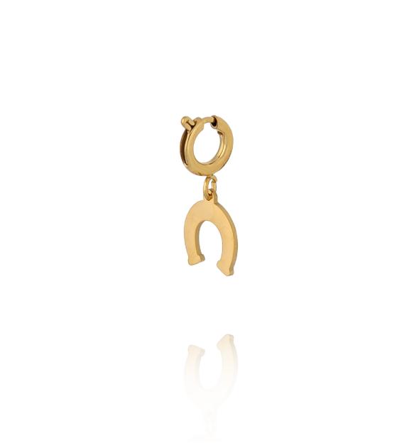 Charms złota podkowa na szczęście CHA0162