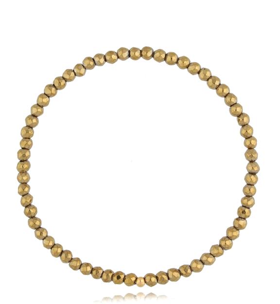 Bransoletka z hematytami złota Fina BTW1505