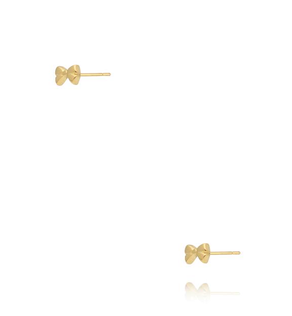 Kolczyki w kształcie kokardki KSY0554