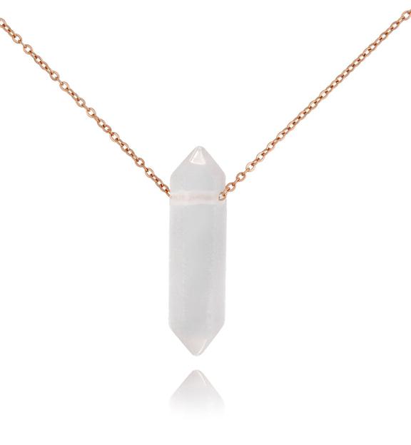 Naszyjnik z kryształem górskim Mader NLB0182