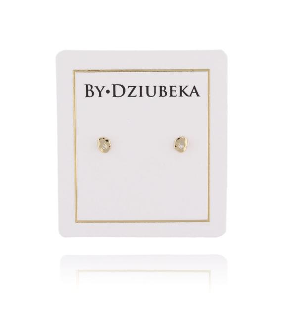 Kolczyki pozłacane z cyrkoniami KFA0015