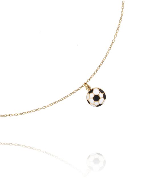 Naszyjnik z zawieszką piłki NSY0818