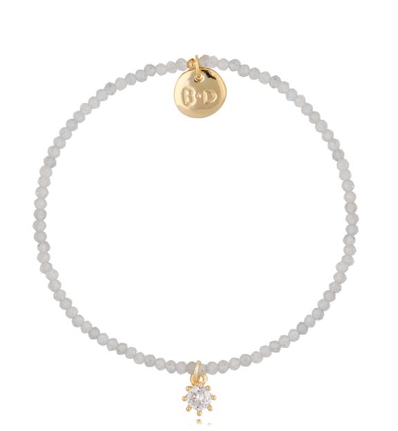 Bransoletka z kwarcami i cyrkonią Margaret BTW0616