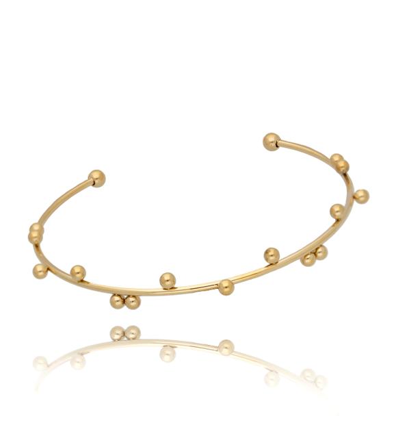 Bransoletka obręcz złota Balls BSA0233