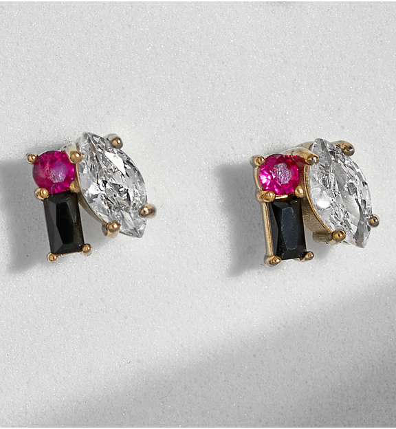 Kolczyk z cyrkoniami Emme KSA0657