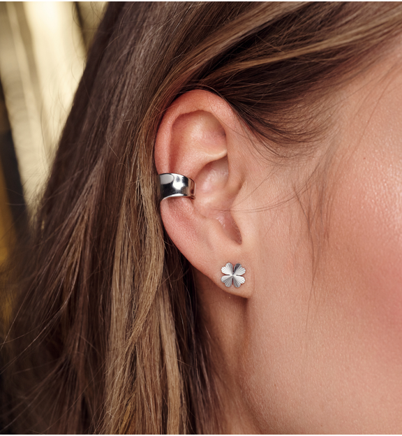 Nausznica srebrna KEA0050