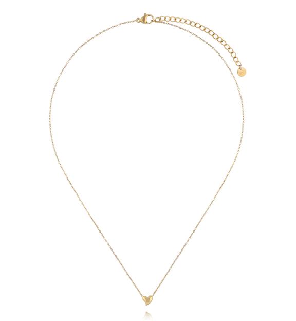 Naszyjnik z małym sercem złoty NSY0762