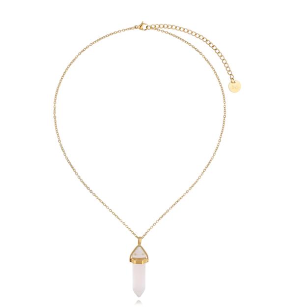 Naszyjnik z kryształem górskim Shelly NLB0292