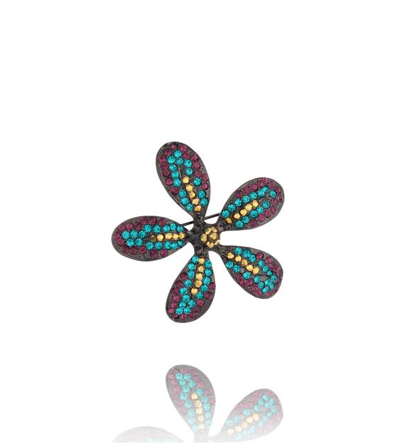 Broszka z kwiatkiem Fiore TurcheseBRSS0173