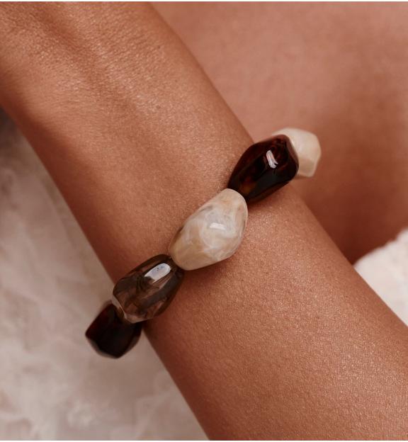Bransoletka z nieregularnych elementów Natural Balance BEU0021
