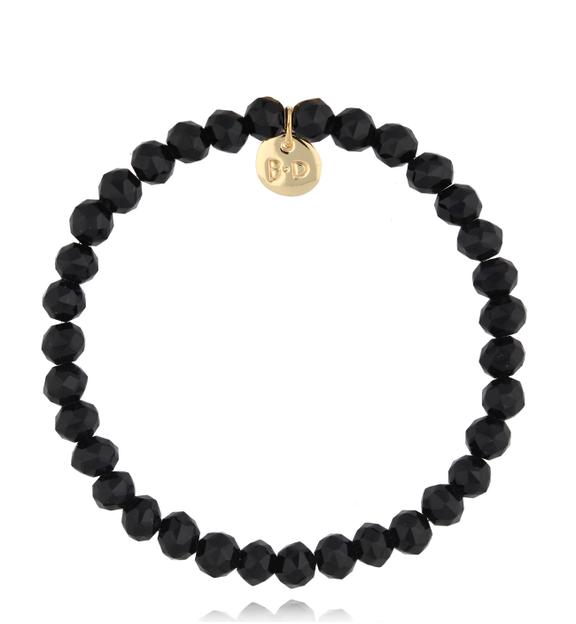 Bransoletka czarna Basic BTW2237