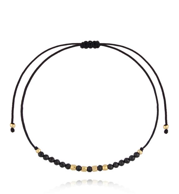 Zestaw czarnych bransoletek BMT0299